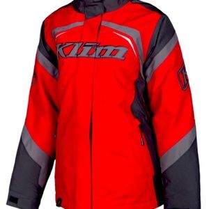 Klim women’s snowmobile red snowmobile jacket